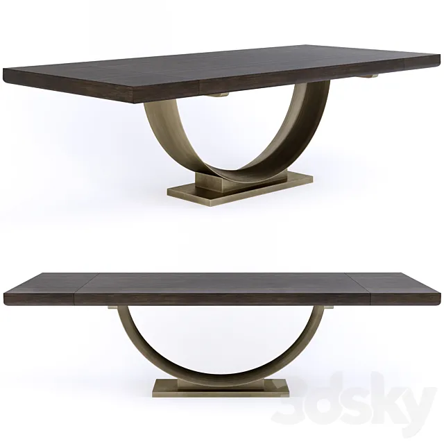 The Sofa and Chair Company. Wimbledon dining table 3DModel