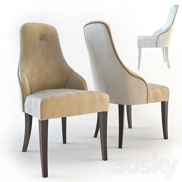 The Sofa And Chair JAMES 3DModel The Sofa And Chair JAMES 3DModel