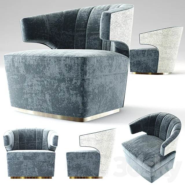 The Sofa & Chair Company _ OCCASIONAL CHAIR 001 3D Model The Sofa & Chair Company _ OCCASIONAL CHAIR 001 3D Model