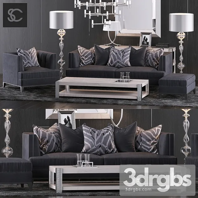 The Sofa Chair Company Neoclassic 3D Model Download