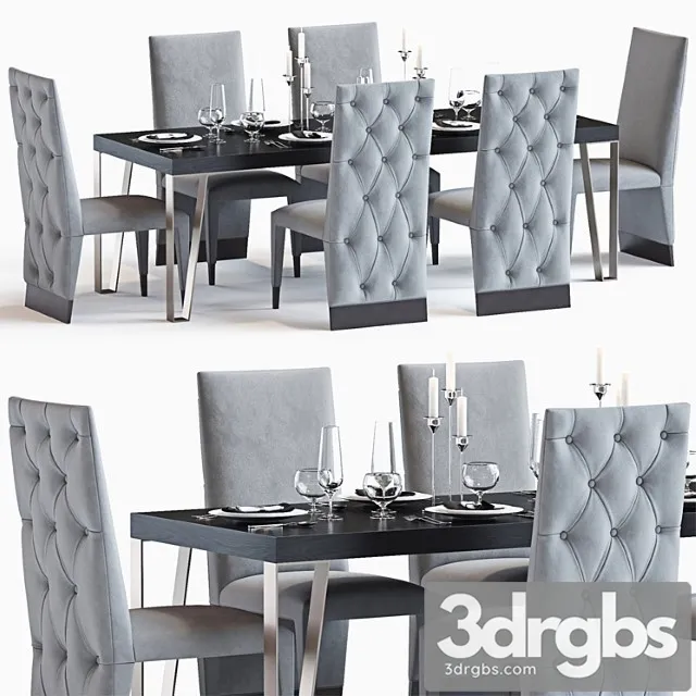 The sofa & chair company set 11 2 3D Model Download