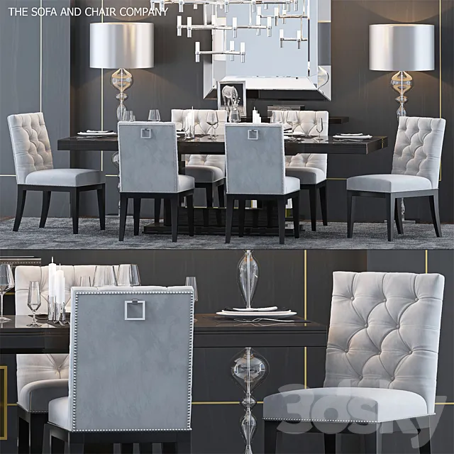 The Sofa & Chair Company Set 7 3DModel