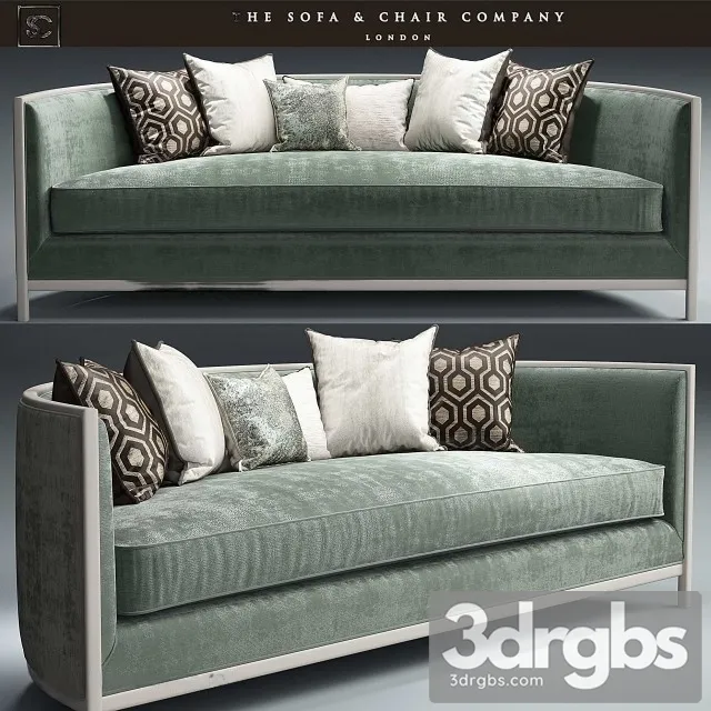 The Sofa Chair Company Sophia Sofa 3D Model Download
