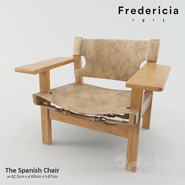 The Spanish Chair 3DModel
