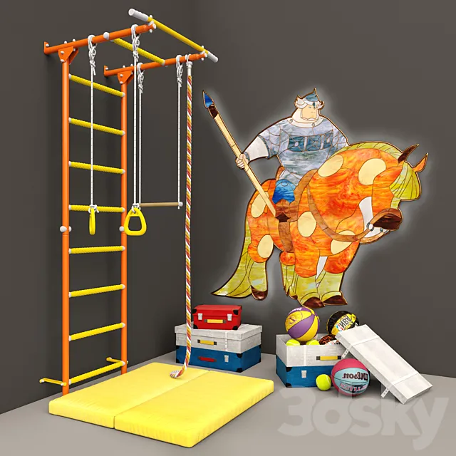 The Swedish wall “Karusel S1”; Stained-glass window bracket “Dobrynya Nikitich” 3DModel The Swedish wall “Karusel S1”; Stained-glass window bracket “Dobrynya Nikitich” 3DModel