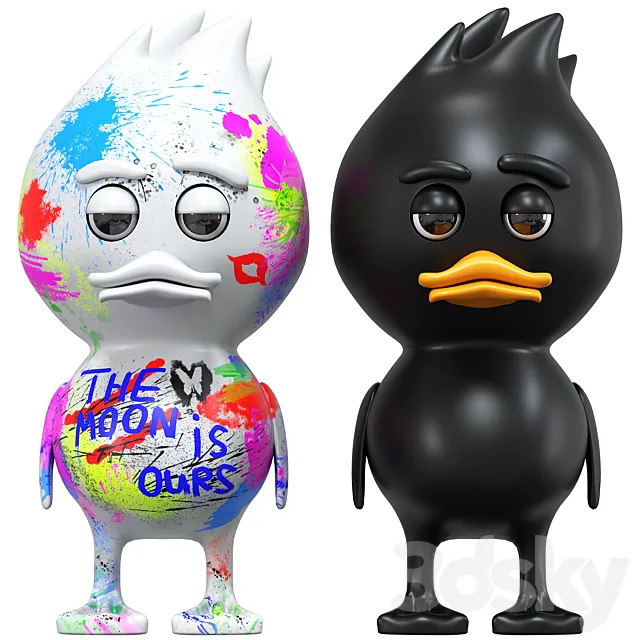 The Ugly Duck Toys (TUD) 3DModel The Ugly Duck Toys (TUD) 3DModel
