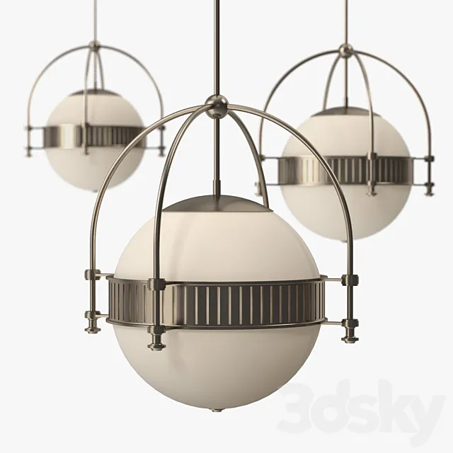 The Urban Electric Co – Dover ball 3D Model