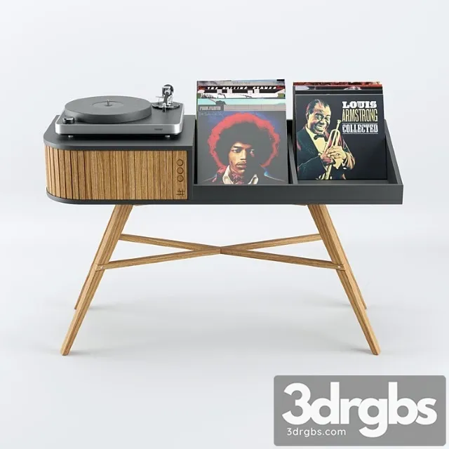 The Vinyl Table Hrdl 3D Model Download