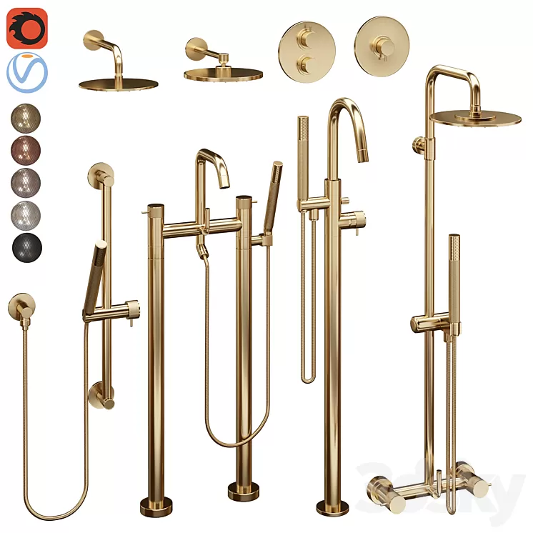 the watermark collection titanium 2 3D Model