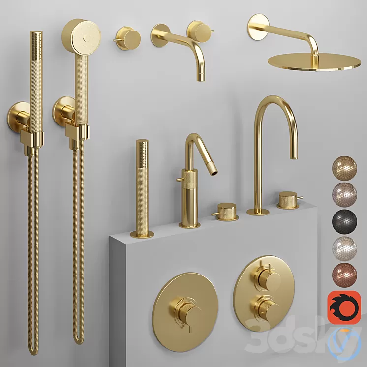 the watermark collection titanium 3D Model