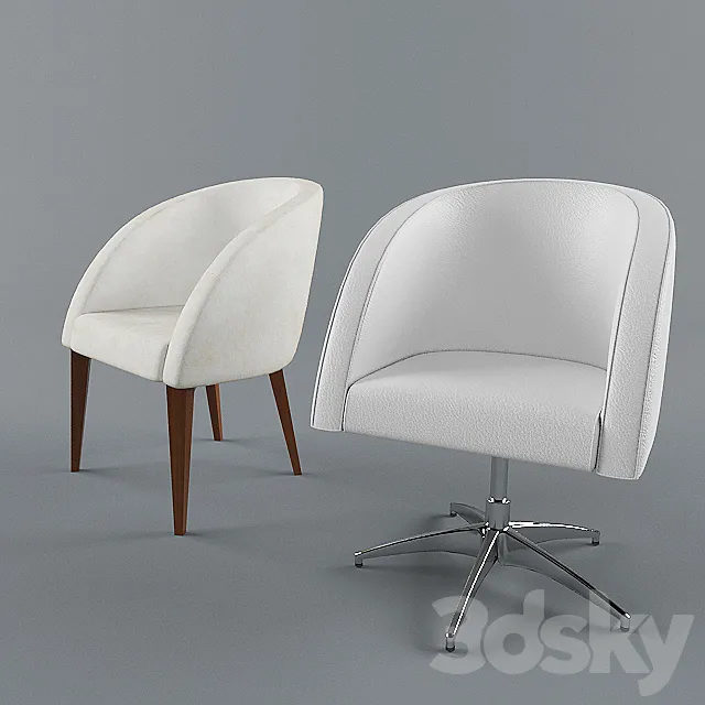 Thea chair factory Besana 3DModel Thea chair factory Besana 3DModel