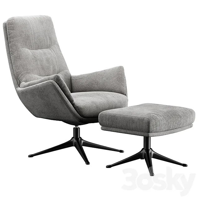 THECA MORO CHAIR 3D Model THECA MORO CHAIR 3D Model