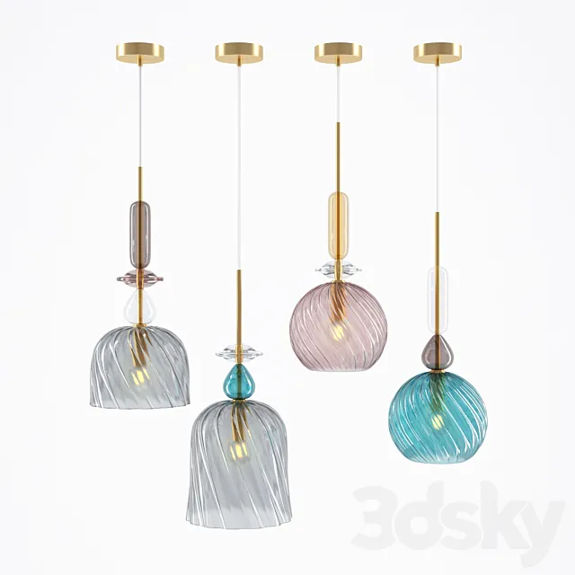 THELIGHTS BELLA lamp set 3D Model