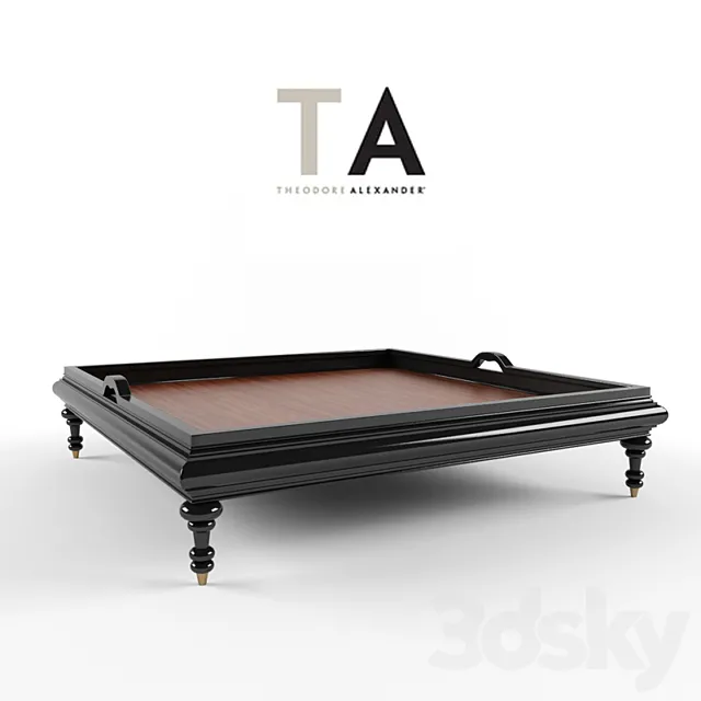 theodore alexander Commanding Crossband 3D Model