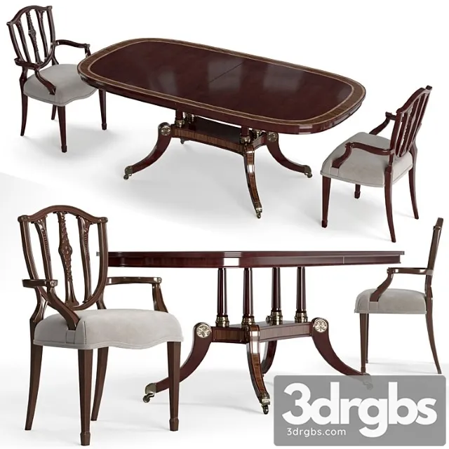 Theodore Alexander Palmerstones Brass Rosette 3D Model Download