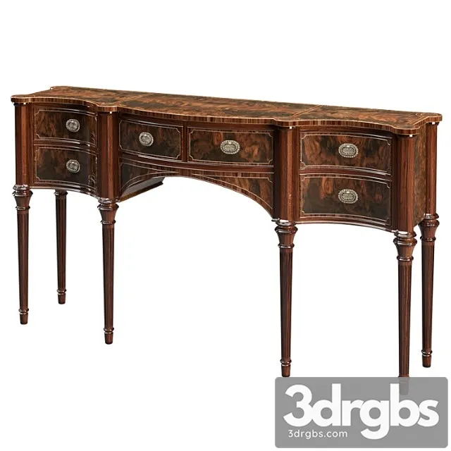 Theodore Alexander Stanhope Row Sideboard 3D Model Download