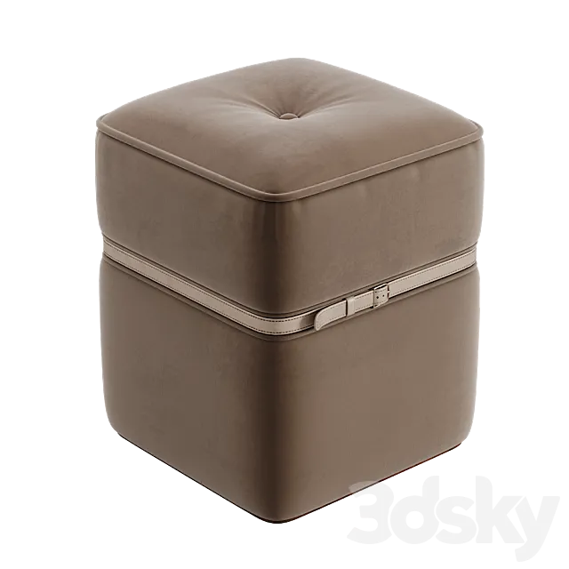 Theodore Alexander TIBAULT STOOL 3DModel Theodore Alexander TIBAULT STOOL 3DModel