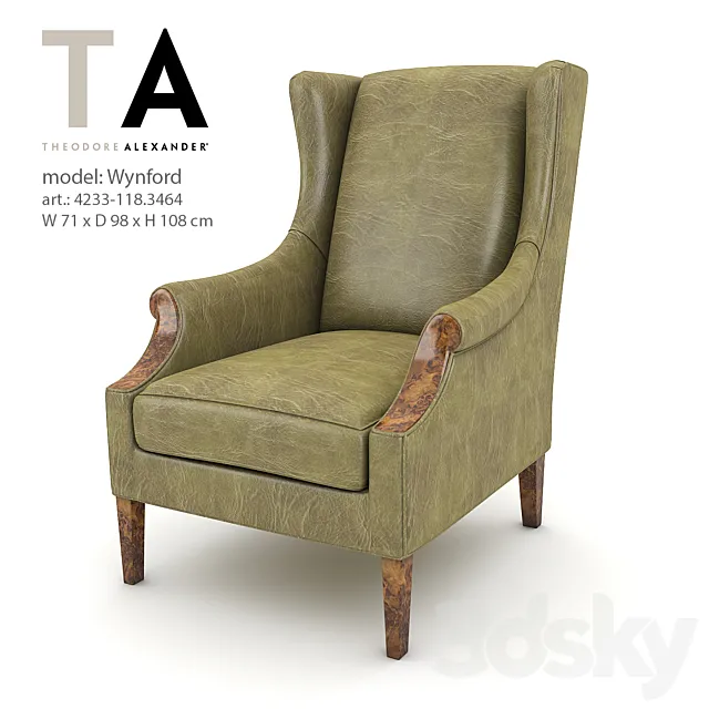 Theodore Alexander – Wynford 3D Model