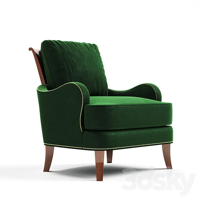 Theodore Alexander_LARIA_Chair 3DModel Theodore Alexander_LARIA_Chair 3DModel