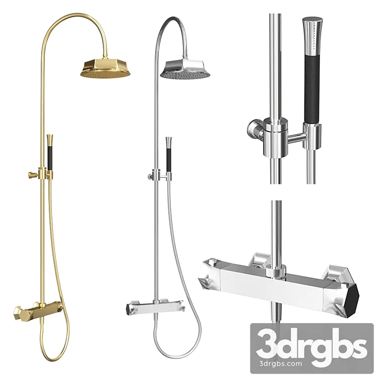 Thermostatic Shower Cisal Cherie 3D Model Download