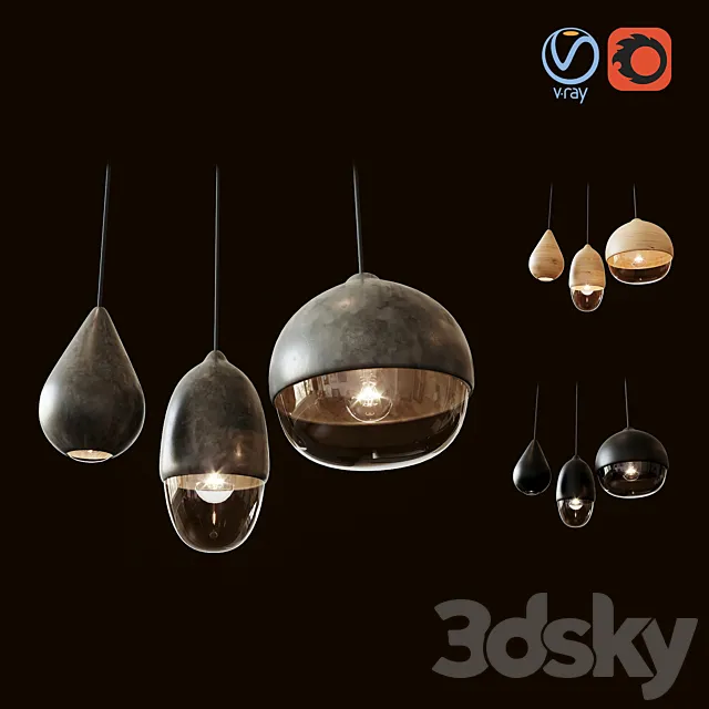 Thero Lamps 3D Model