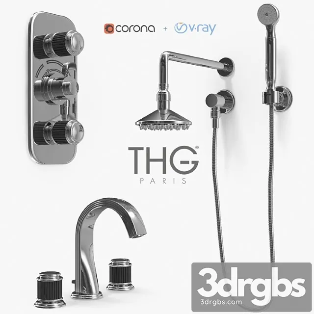 THG Paris Jaipur Shower Set 3D Model Download