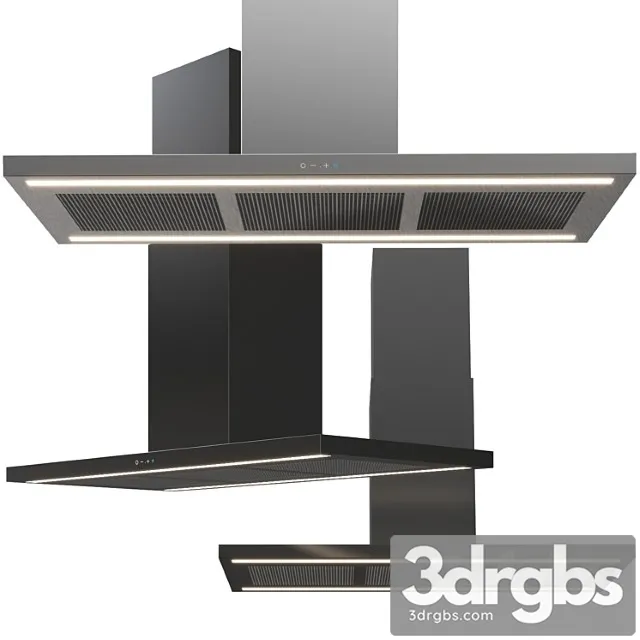 This Island by Elica Extract Cooker Hood 3D Model Download