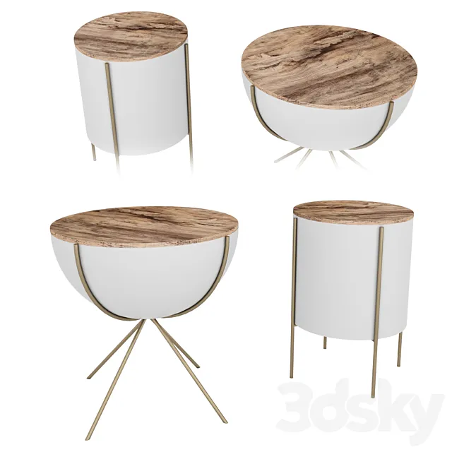 Thomas Bina Danica Tables 3DModel