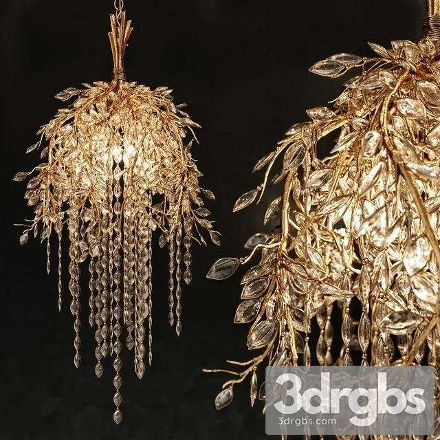 Thomas Pheasant Willow Chandelier 3D Model Download