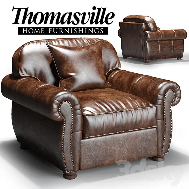 Thomasville _ Benjamin Armchair 3D Model