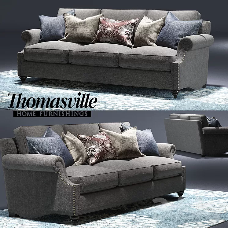 Thomasville Ancil sofa 3D Model