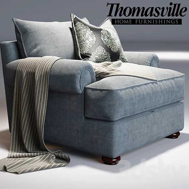 Thomasville_Portofino chair_Portofino Armchair 3DModel
