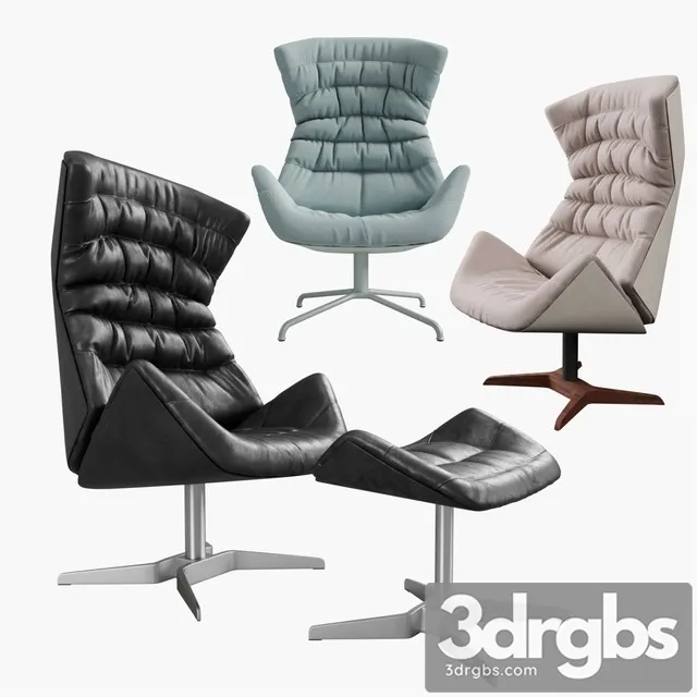 THONET 808 Lounge Armchair 3D Model Download THONET 808 Lounge Armchair 3D Model Download