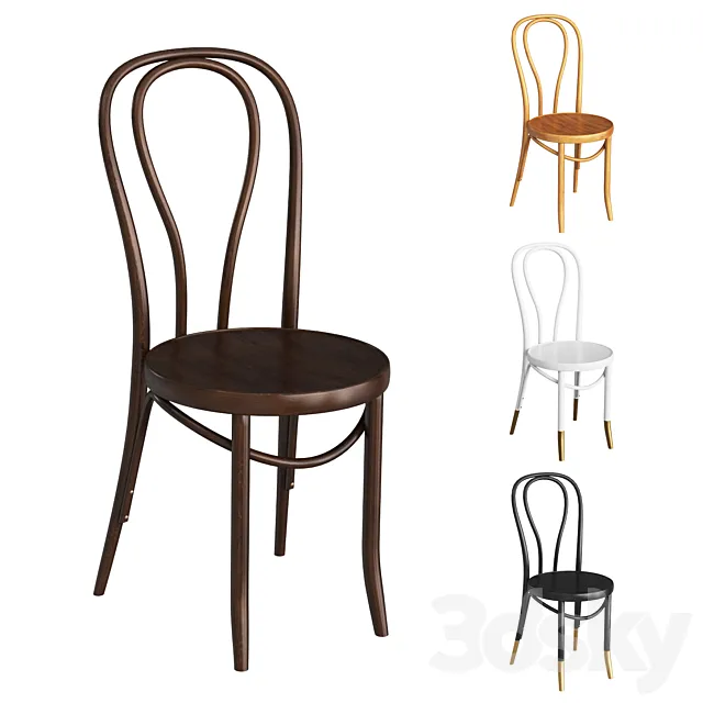 Thonet No.18 Chair 3D Model
