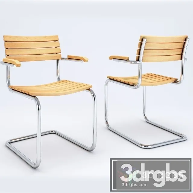 Thonet S 40 Chair 3D Model Download Thonet S 40 Chair 3D Model Download