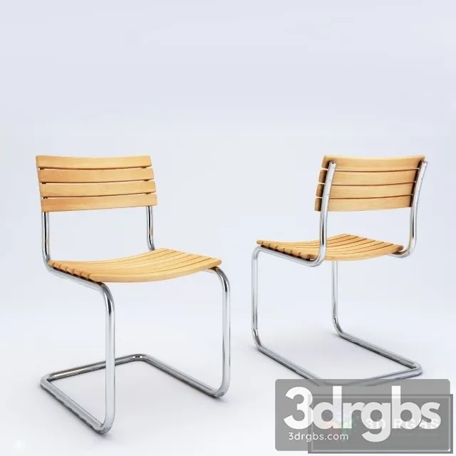 Thonet S 40 F Chair 3D Model Download Thonet S 40 F Chair 3D Model Download