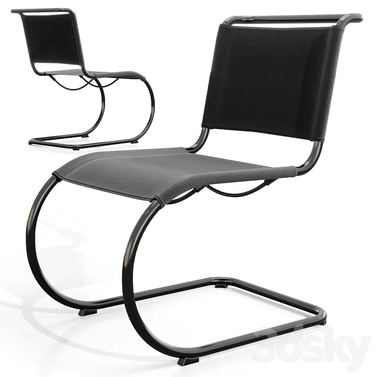 Thonet S 533 N 3D Model