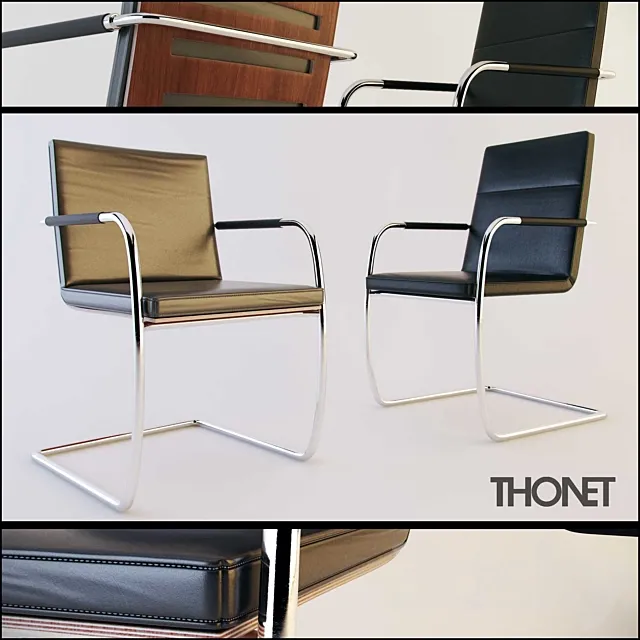 Thonet s60 & s61v. 3DModel Thonet s60 & s61v. 3DModel