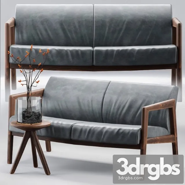 Thonet Sofa 3D Model Download