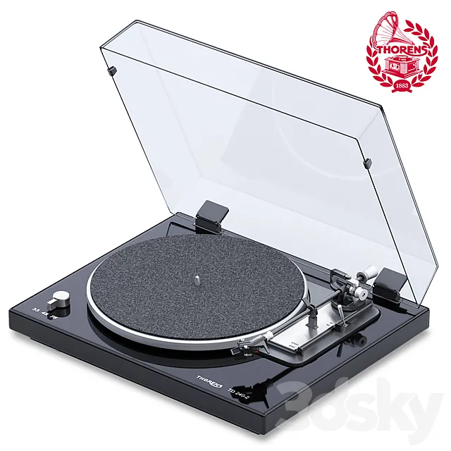 Thorens TD 240-2 3DModel