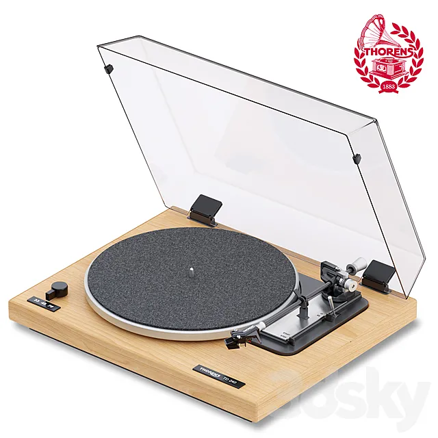 Thorens TD 240 3DModel