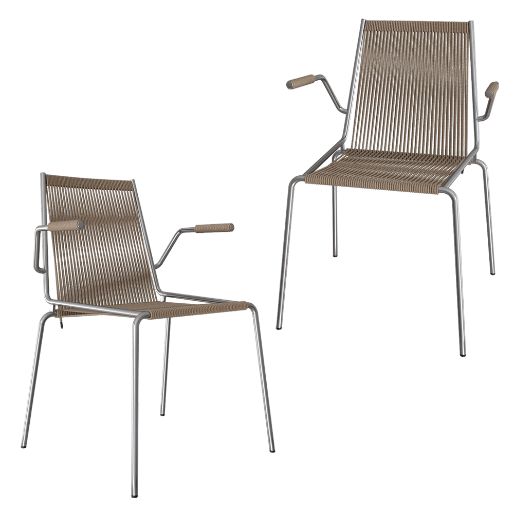 Thorup Copenhagen – Chair with armrest Noel 3D Model