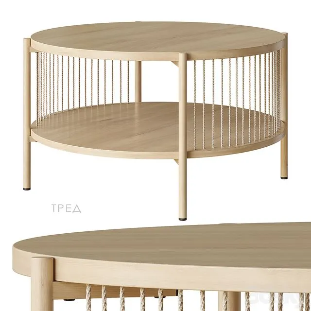 Thread coffee table divan.ru 3D Model