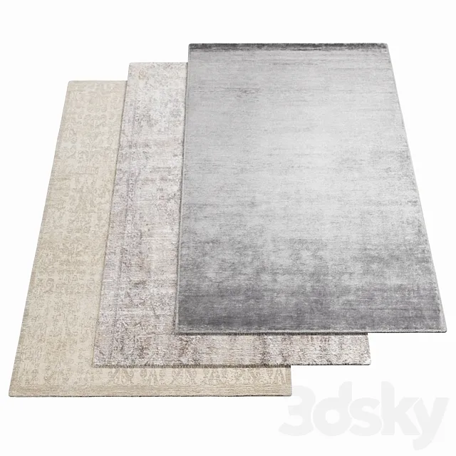 Three AMINI Carpets – 04 3D Model