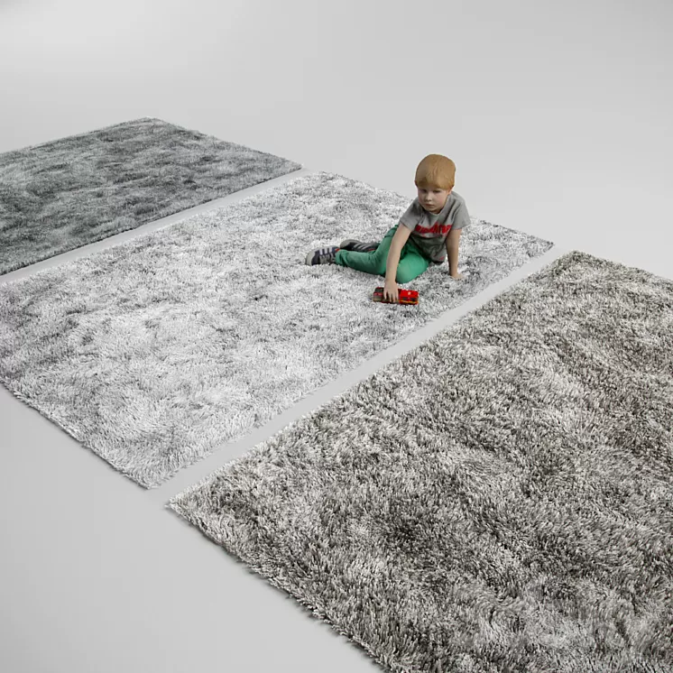 Three carpet 2 3D Model Three carpet 2 3D Model