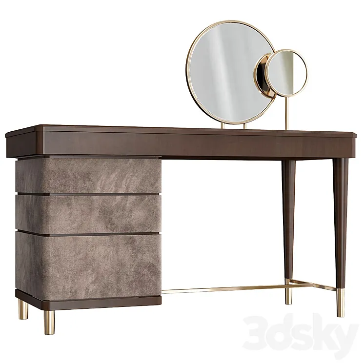 Three frame side tables 3D Model Free Download