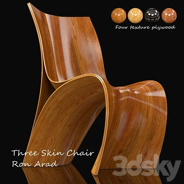 Three Skin Chair (3Skin) 3D Model