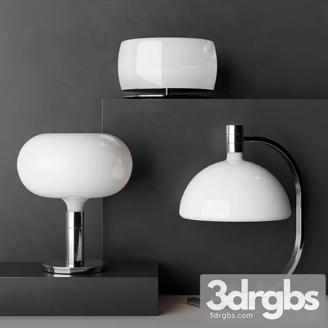 Three Table Lamps Nemo 1 3D Model Download Three Table Lamps Nemo 1 3D Model Download