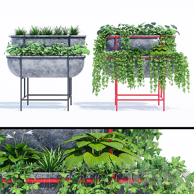 Tiered 3D Model Tiered 3D Model