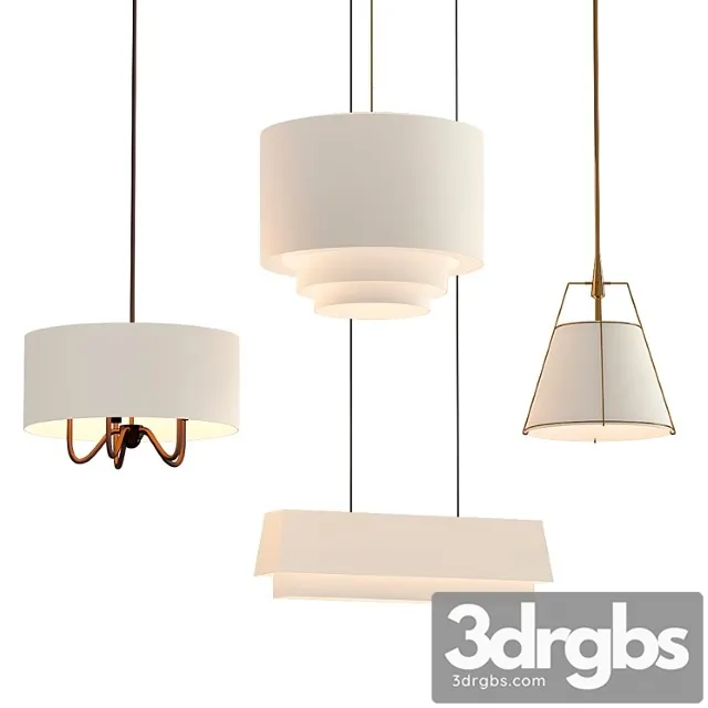 Tiered drum pendant large Tiered drum pendant large